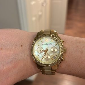 Michael’s Kors gold watch